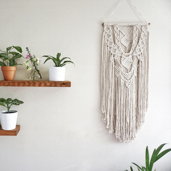 Macrame Wall Hanging Large - Picture 4 of 5